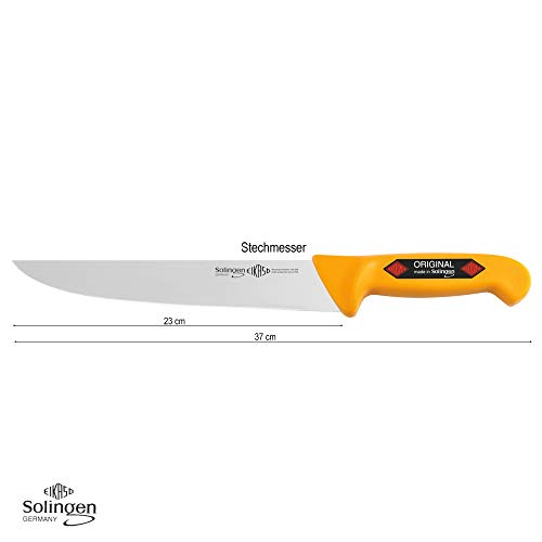 Solingen® Eikaso® - Cuchillo de carnicero (23 cm)