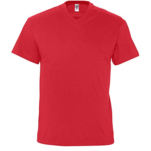 SOLS - Camiseta de Manga Corta con Cuello de Pico para Hombre - Modelo Victory (3XL) (Blanco)
