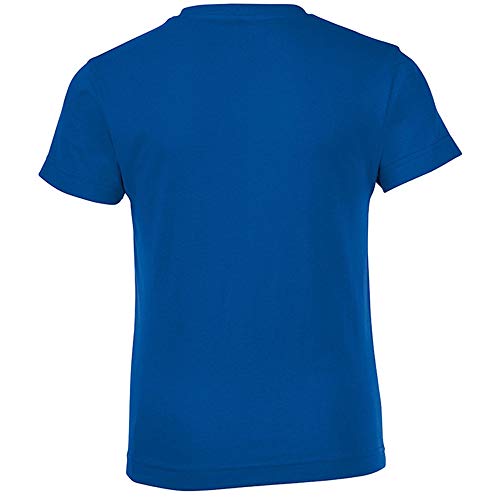 SOLS - Camiseta de manga corta modelo Regent para niños (8 años/Blanco)