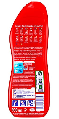 Somat Oro Gel Detergente Lavavajillas Vinagre - 100 Lavados (1.8 l)