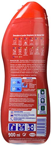 Somat Oro Gel Detergente Lavavajillas Vinagre - 100 Lavados (1.8 l)