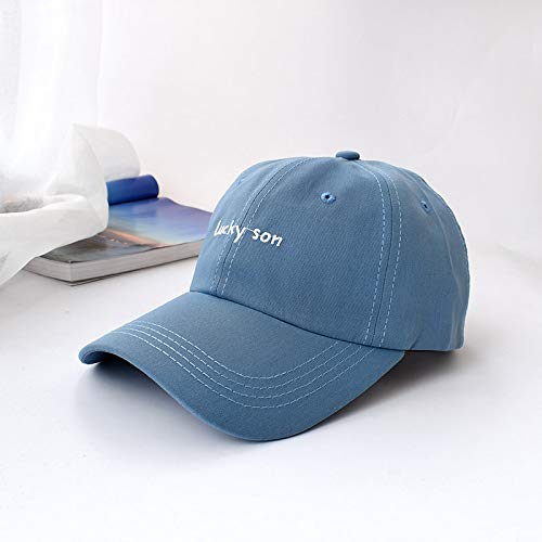 Sombrero Femenino Primavera y Verano Simple Letra Bordado Gorra de béisbol Masculino Coreano Casual Salvaje sombrilla Pareja Gorra