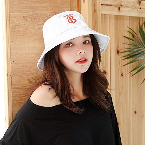 Sombrilla Personalizada Impermeable Lavabo Sombrero Señoras Fuera Sombrero De Pescador Salvaje-A