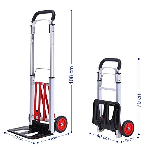 SONGMICS GHT02SV Carretilla plegable