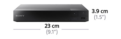 Sony BDPS3700 - Reproductor de BLU-Ray Disc (con CD, DVD, Wi-Fi, función de duplicado de Pantalla, USB Reproductor, Tiempos de Carga mejorados)