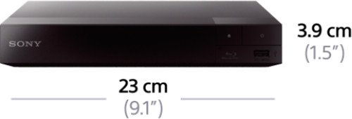 Sony BDPS3700 - Reproductor de BLU-Ray Disc (con CD, DVD, Wi-Fi, función de duplicado de Pantalla, USB Reproductor, Tiempos de Carga mejorados)