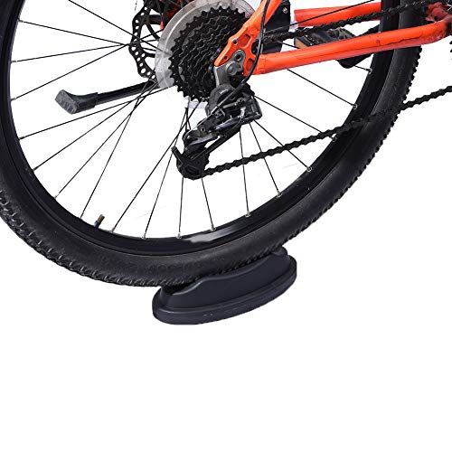 SOONHUA Elevador de La Rueda Delantera Bicicleta Bloque del Estabiliza El Soporte Turbo para Entrenador Entrenamiento Ejercicio en Interior