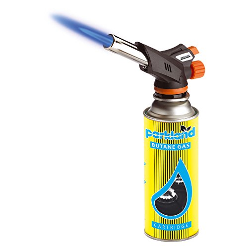 Soplete de butano para cocina Bond Hardware® para hacer tartas, crème brûlée y pasteles, Torch + 4 Refills