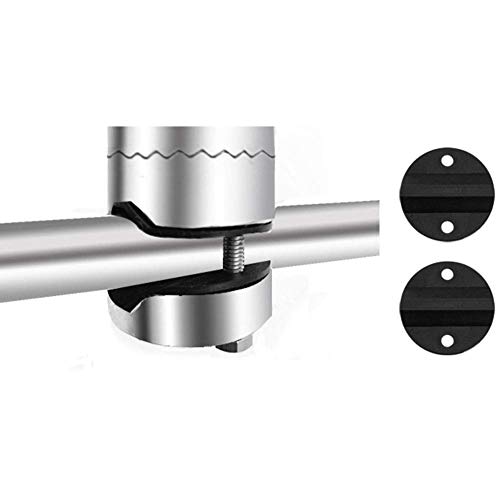 Soporte Caña de Pescar, For 19-25mm Fácil Recolocación Barco Marino Poste Soporte Drenaje Vertical Horizontal Ajustable Ropa Resistencia con Junta Montaje Carril Acero Inoxidable Hardware