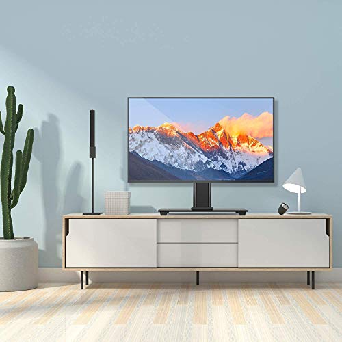 Soporte de mesa para TV Perlegear para televisores de 26 "-55" tiene una capacidad máxima de 40 KG. Soporte de TV ajustable VESA 400x400mm