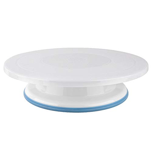 Soporte giratorio para pasteles, plataforma giratoria para pastel redondo de 1 pieza Soporte giratorio para panadería casera Herramienta de decoración de crema para hornear de cocina DIY