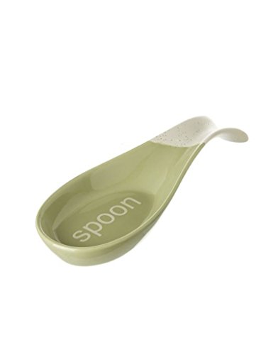 Soporte para Cuchara de Gres Muy práctico - Hogar y más - Verde