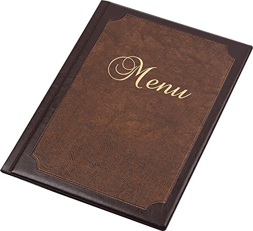 Soporte para menú tamaño A4, 12 páginas, restaurante, pub, hotel, mesa de desayuno
