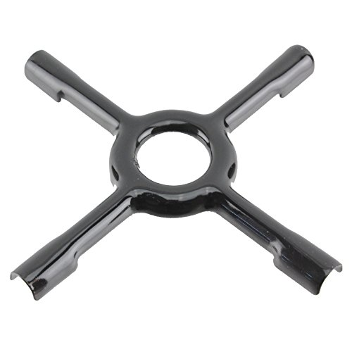 Soporte universal de cerámica para hornillo de gas SPARES2GO (tamaño mediano, 150 mm).
