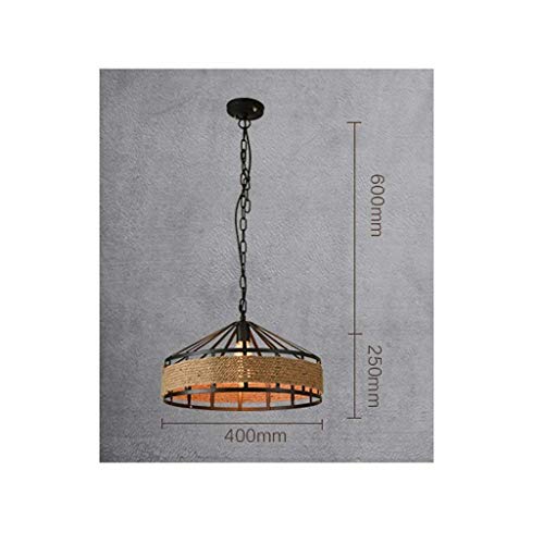 SOSO La Cuerda del cáñamo Restaurante de la Aldea Rural Bar Americano Araña de Bar Bar en Hierro Único líder Lustre Personalidad.