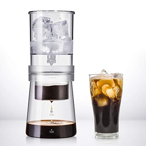 Soulhand Máquina de Café frío,Cafetera de Estilo holandés con Velocidad de Goteo Ajustable para Café Frío, una Nueva Forma de Café