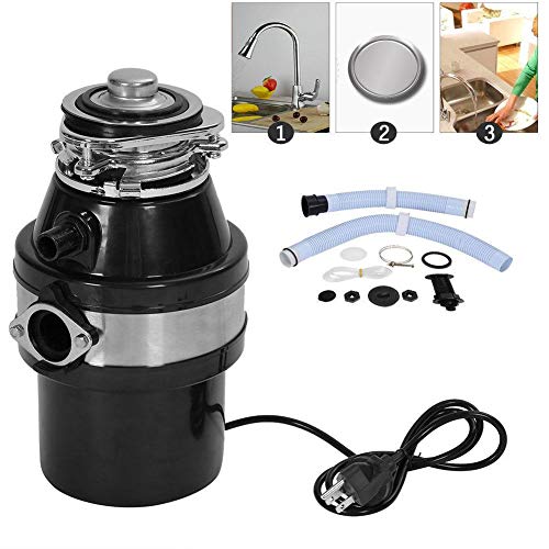 SOULONG 2600RPM - Triturador de residuos de Metal para Cocina y Fregadero, Capacidad 1 L