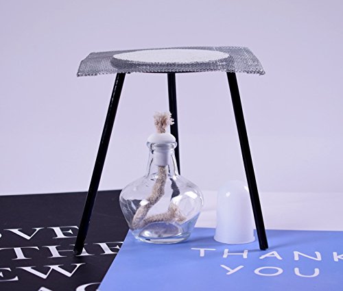 Sourcemall - Juego de lámparas de alcohol y kit de soporte con lámpara de alcohol, trípode, almohadilla