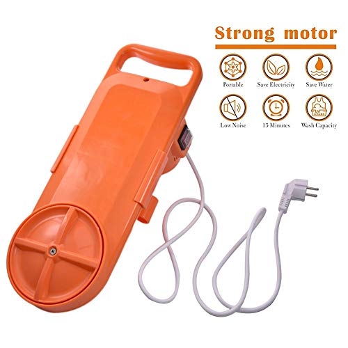 SOWLFE Lavadora portátil, Lavadora de Mano Lavadora automática compacta Lavadora Mini automática Semi automática para Dormitorio RV Camping Viaje Viaje de Negocios al Aire Libre