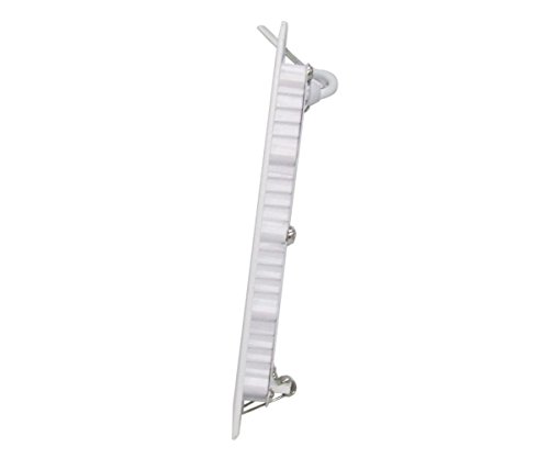 SPA12CW (2 Unidades) Lámpara LED 12W 6500K Cuadrada 170 x 170mm, 1080LM, Foco de luz LED para Techo con Transformador incluido AC 85-265V, Foco empotrable para Techo [Color Blanco Frío]