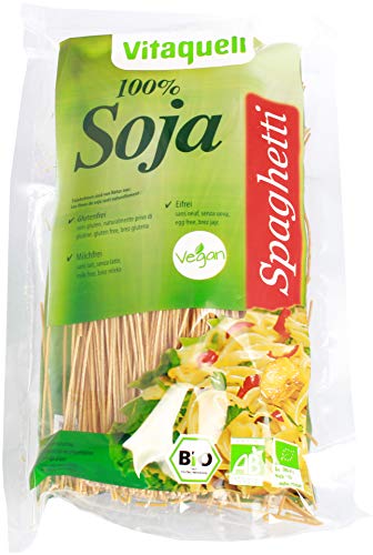 Spaghetti gratis de 100% orgánico sin azúcar soja gluten