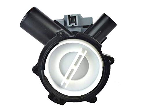 SpareHome Bomba desagüe para Lavadora Bosch Maxx6, Maxx7 Series: WAA, WAE, WFL, WFO, WFR, WFW, WFX, WIE, WM, WVD.