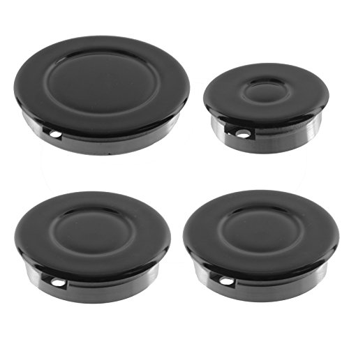 Spares2go cocina De Gas quemador De la corona y la llama De tapa para De Dietrich horno (pequeño, medio x 2, tamaño grande)
