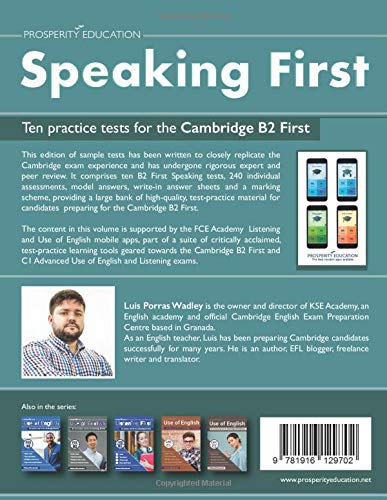 Speaking First: Ten practice tests for the Cambridge B2 First