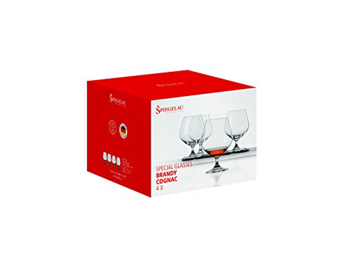 Spiegelau & Nachtmann Juego de Vasos de coñac, 4 Piezas, Cristal, 558 ml, Special Glasses, 4510378