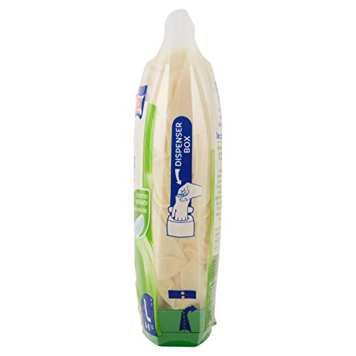 Spontex Mapa GUANT.Latex 10 GRDE. Guantes Desechables, Pequeño