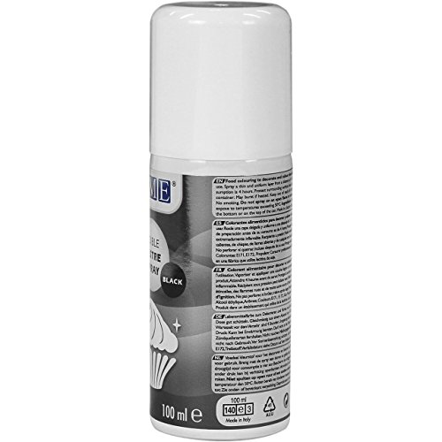 Spray Lustre Comestible PME Negro 100 ml