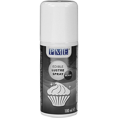 Spray Lustre Comestible PME Negro 100 ml