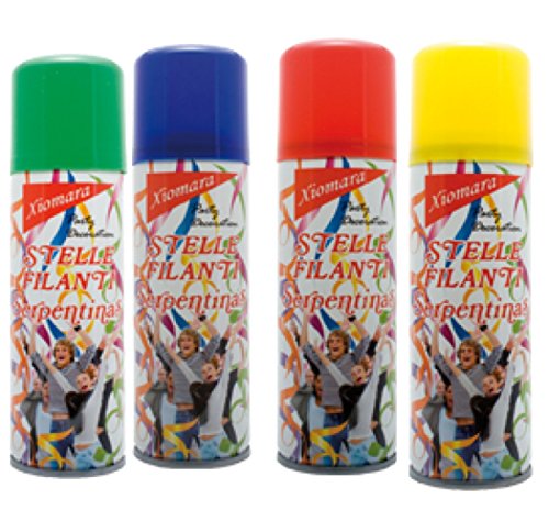 Spray Serpentina Surtido - 1 x 83 ml.