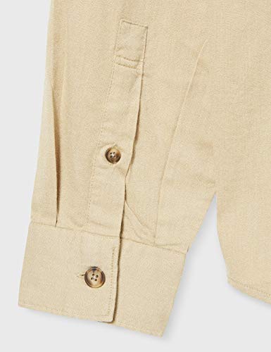 Springfield Torzal Bolsillos-c/54 Camisa Casual, Beige (Beige/Camel 27744454), XL (Tamaño del Fabricante: XL) para Hombre