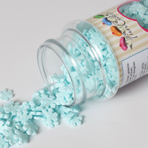 Sprinkles Copo de Nieve Purpurina Azul FunCakes