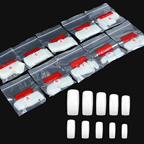 SPTHTHHPY - Juego de uñas acrílicas para decoración de uñas, set de manicura profesional