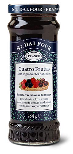 St. Dalfour - Rapsodia de Frutas | Mermelada de 4 Frutas - 6 Unidades