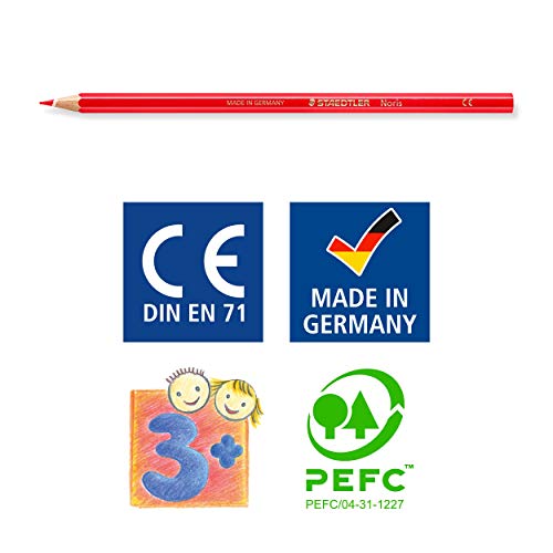 Staedtler-144 ST Caja con 36 lápices de colores, Multicolor, (144 ND36)