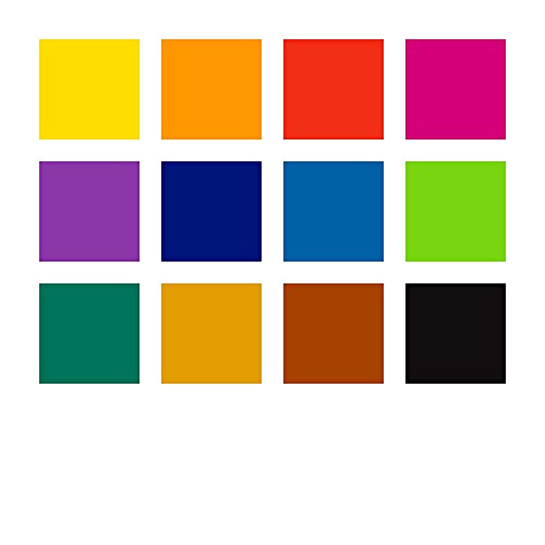 Staedtler Noris Club 888 NC12. Acuarelas para colorear. Caja con 12 pastillas de colores
