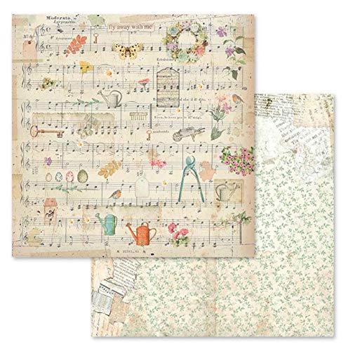 Stamperia Pad 30x30cm Garden