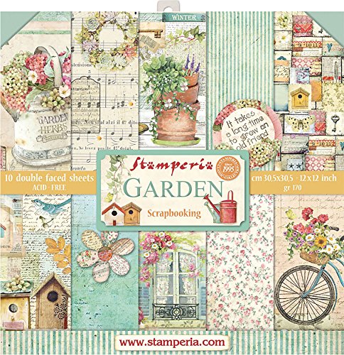 Stamperia Pad 30x30cm Garden