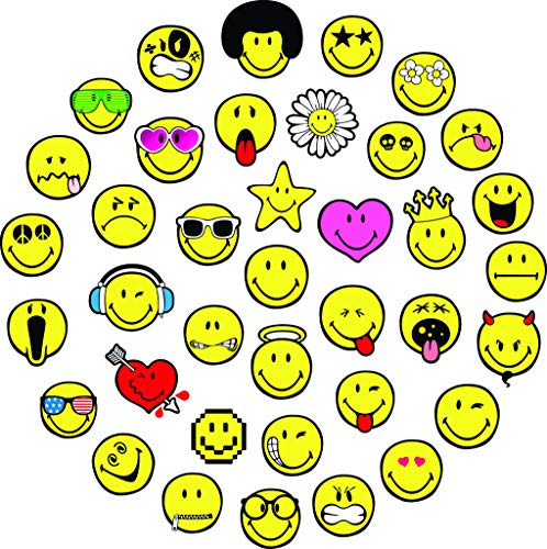 Stampo Smiley: 38 Stempel und 1 Stempelkissen
