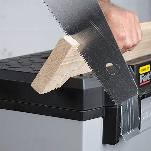 Stanley 1-95-622 FatMax - Taller de laminado de metal-plástico - Carro de herramientas, vacío - Caja de herramientas versátil para piezas pequeñas y grandes
