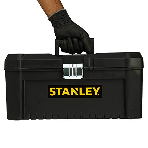 STANLEY STST1-75518 - Caja de herramientas de plastico con cierre metálico, 20 x 19.5 x 41 cm