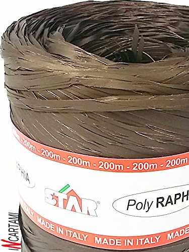 Star 0790 David Neves 33206-Madeja sisal, MARRON CHOCOLATE, 10x10x12 cm
