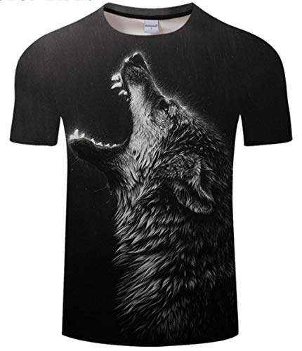 Star source Camiseta de impresión en 3D Camiseta de Hombres y Mujeres Camiseta de Manga Corta Camiseta Divertida Cuello Redondo Verano Divertido @ 4XL_Lucky