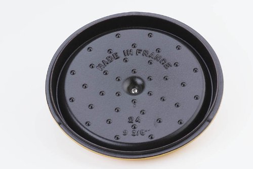 STAUB Cocotte Redonda, Hierro Fundido, Gris Grafito, 22 cm