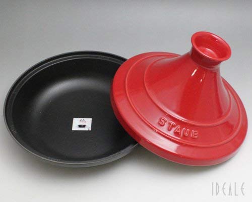 STAUB Tajine, Hierro Fundido, Rojo Cereza, 28 cm