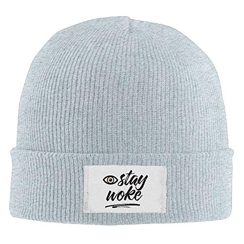 Stay Woke Eye - Gorro de punto para hombre y mujer (talla única)