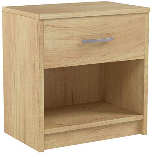 Stella Trading Pepe Mesilla de Noche, Madera, buche, 28 x 39 x 41 cm